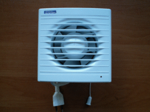 Juhtmega ventilaator